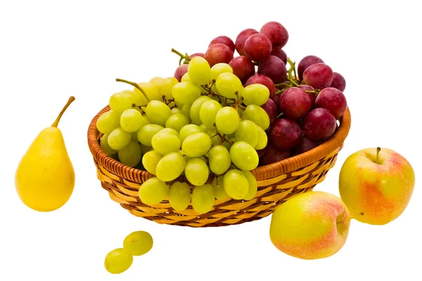 PEAR apple en druivenmost — Stockfoto