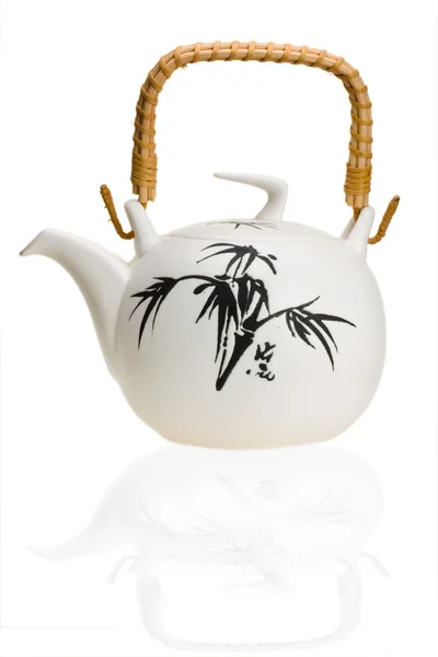 Ceramic teapot Royalty Free Stock Images