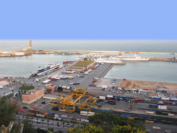 Barcelonský přístav — Stock fotografie