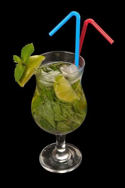 Mojito-Cocktail mit Limette — Stockfoto