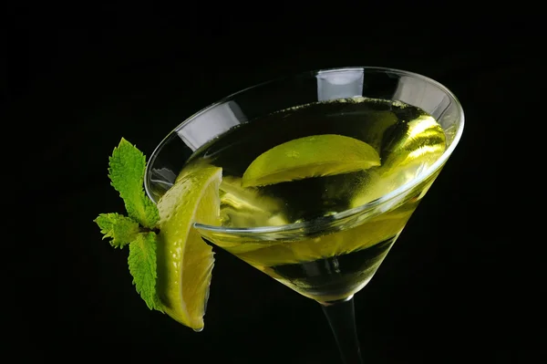 Cocktail Martini com limão — Fotografia de Stock