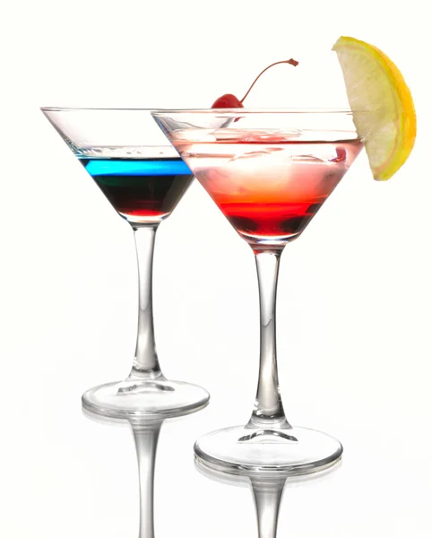 Dos martini de cóctel — Foto de Stock
