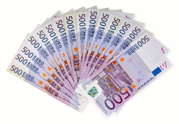 500 유로 돈 지폐 — 스톡 사진
