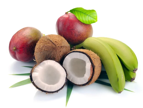 Stock image Coconut banana and mango