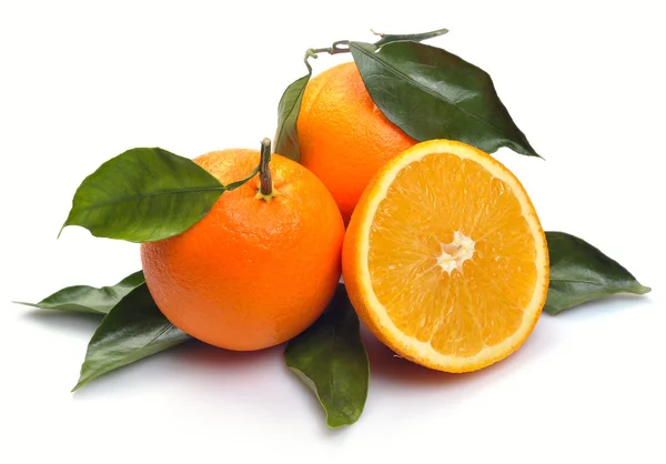 Naranja con segmentos — Foto de Stock