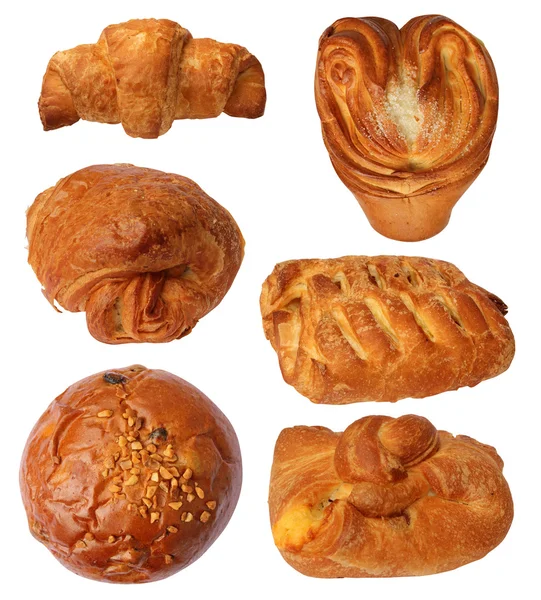 Díszes édes kenyér, kötegelt roll — Stock Fotó