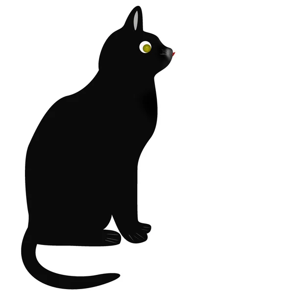 Plain Black Cat Stock Photos, Royalty Free Plain Black Cat Images 