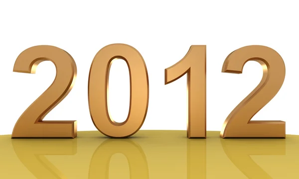2012 New year — Stock Photo, Image