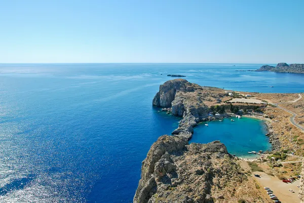 stock image Lindos - St.Pauls Bay