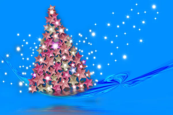 Cartão de Natal "O Natal está chegando " — Fotografia de Stock