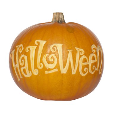 Pumpkin 2 white clipart