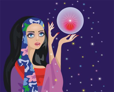 Fortune-teller clipart