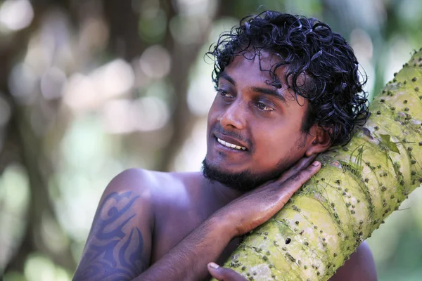 Srí Lanka-i ember — Stock Fotó