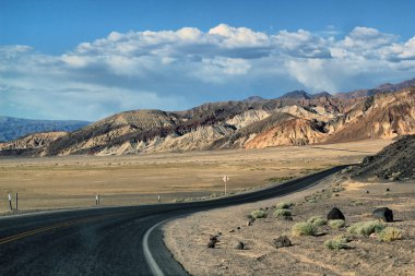 Death Valley in Nevadia clipart