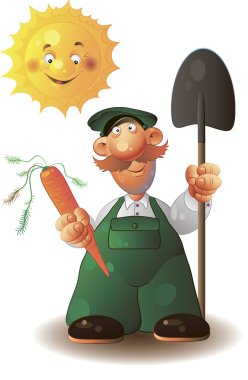 Gardener clipart