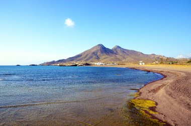 güzel bir plaj cabo de gata, İspanya doğal park