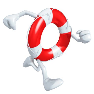 Lifebuoy maskot şekil