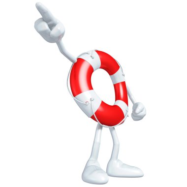 Lifebuoy maskot şekil