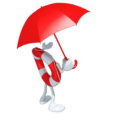 Lifebuoy maskot şekil