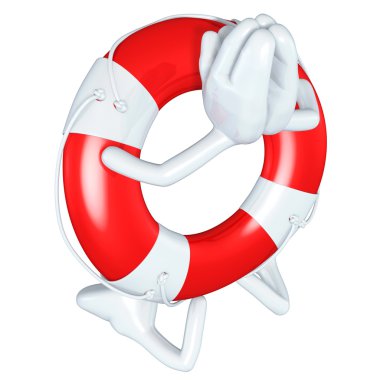 Lifebuoy maskot şekil