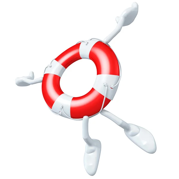 Lifebuoy 마스코트 그림 — 스톡 사진