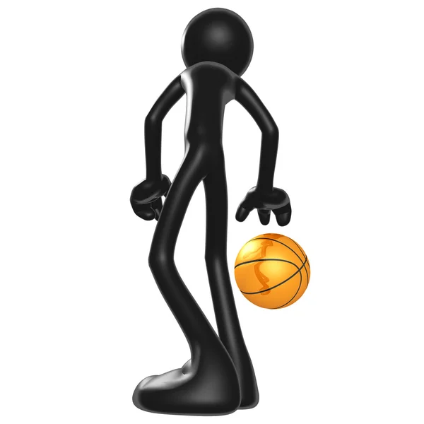 Basketball Dribble — Stock Photo, Image