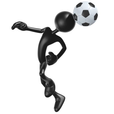 3D futbol futbol