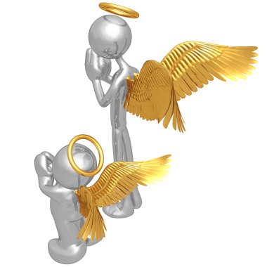 Original and Copycat Angel clipart