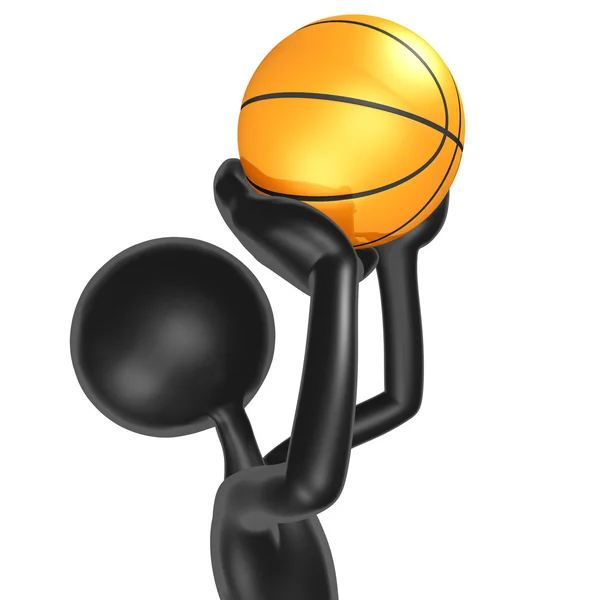 Basketball Free Throw — Stock Photo, Image