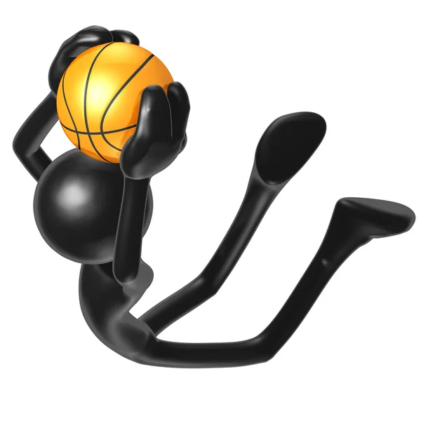 Баскетбол шолома — стокове фото