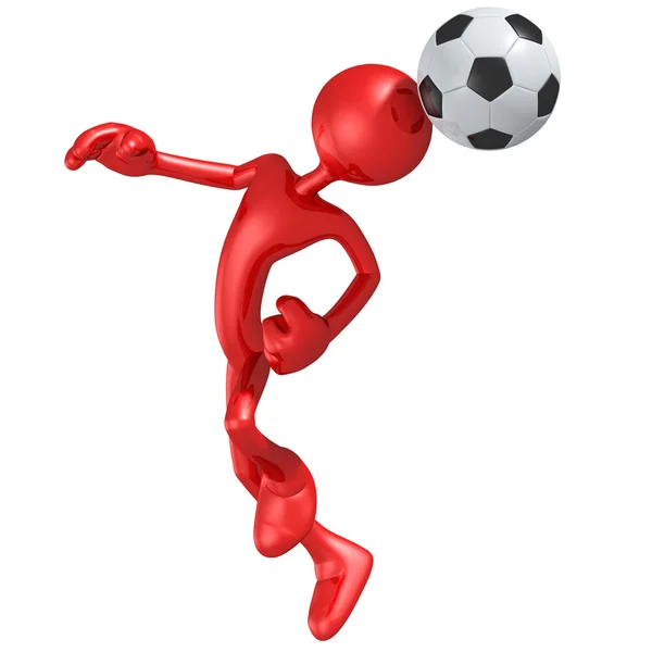 Fútbol 3D —  Fotos de Stock