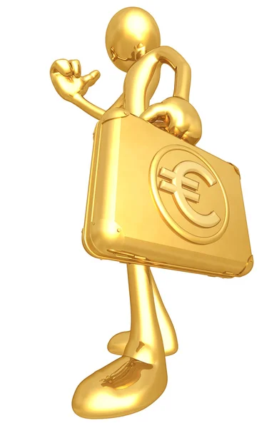 Carona Com Euro — Fotografia de Stock