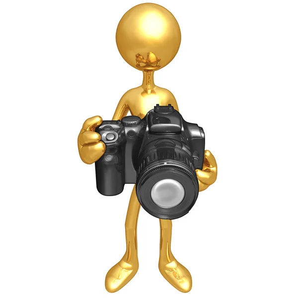 Holding A Camera — Stock Photo, Image