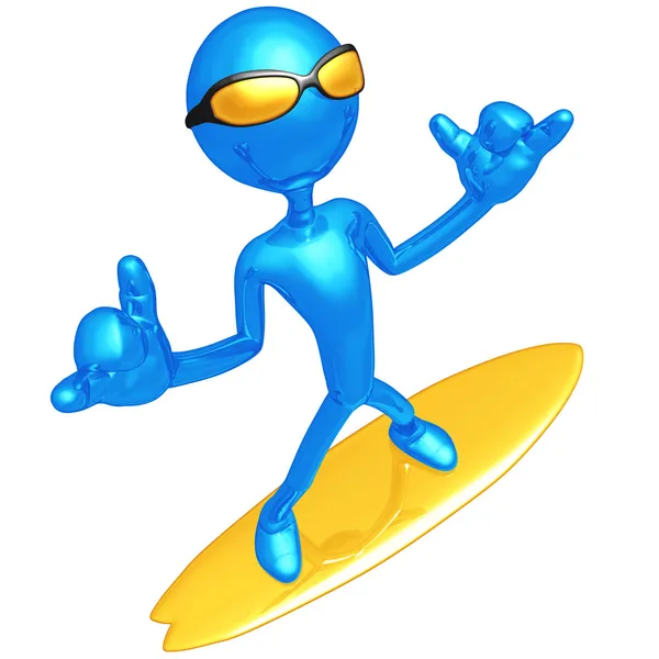 Hang Loose Surfer — Stock Photo, Image