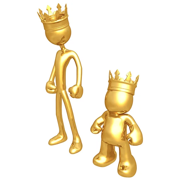 Original and Cheap Knock Off King — Stock Photo, Image