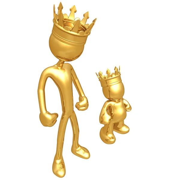 Original and Cheap Knock Off King — Stock Photo, Image