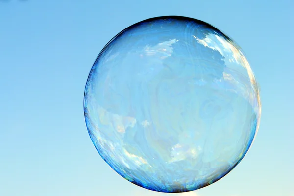 stock image Soap bubble in the sky