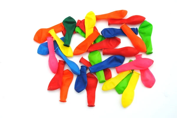 Palloni gonfiabili di vari colori — Foto Stock