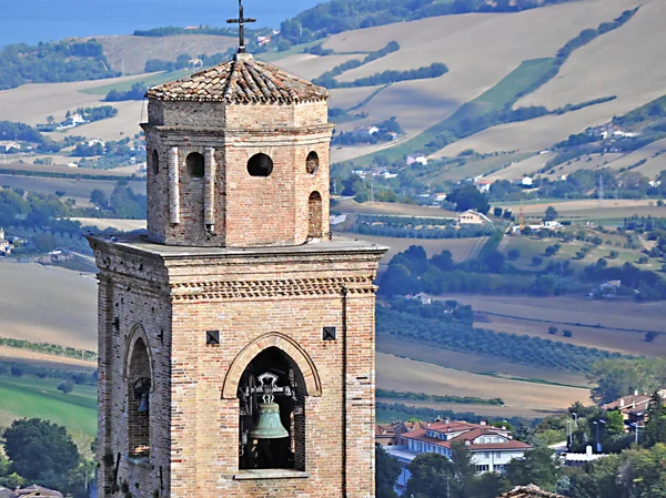 Glockenturm in Marche — Stockfoto