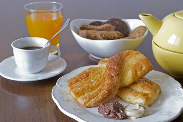 Sweet breakfast — Stock Photo, Image
