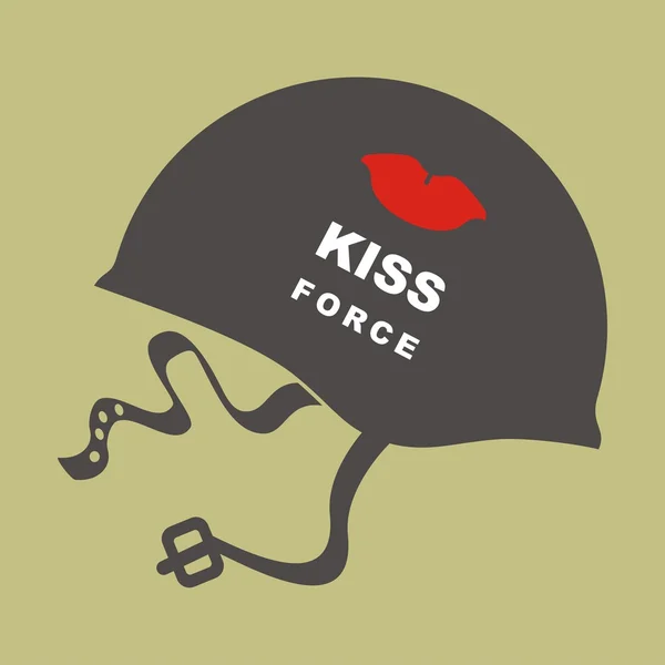 Kiss force Royalty Free Stock Illustrations