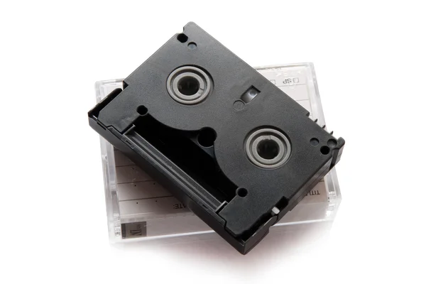 Videocassette standard miniDV — Stock Photo, Image