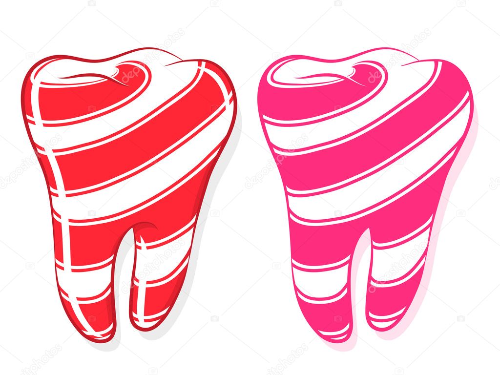 Candy Striped Teeth idiom sweet tooth
