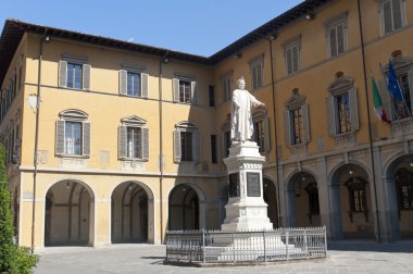 Prato (Tuscany), historic square clipart