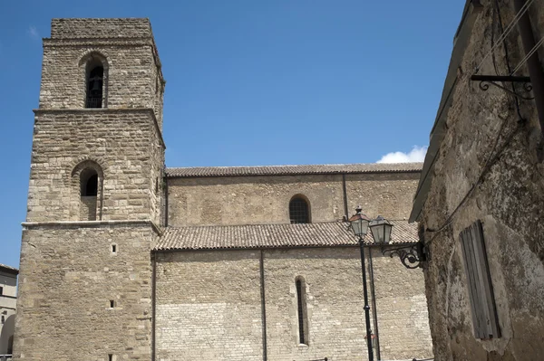 Acerenza (potenza, basilicata, Włochy): średniowieczna Katedra — Zdjęcie stockowe