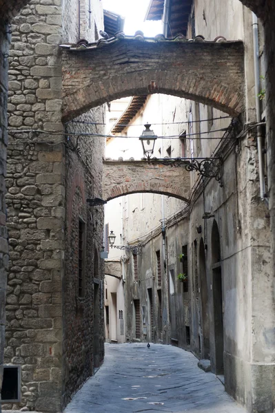 Pistoia (Toscana), vecchia strada — Foto Stock
