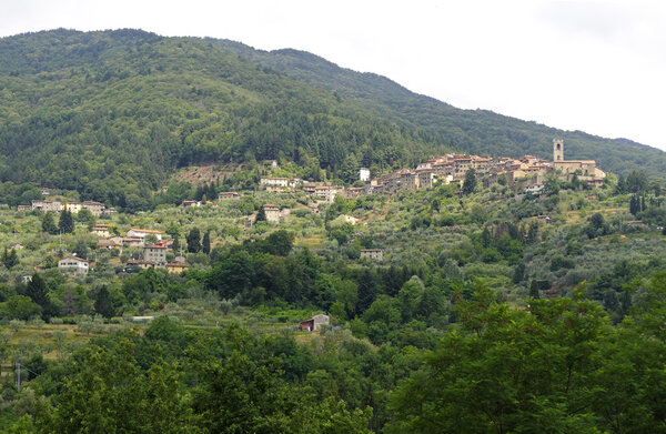 Svizzera Pesciatina (Tuscany, Italy), old typical village