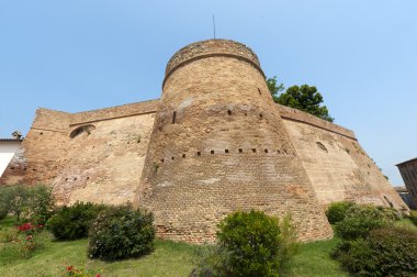 Montiano (cesena - forli, emilia-romagna, İtalya), eski fortificat