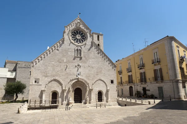 Ruvo (Bari, Puglia, Italy) - Old cathedral in Romanesque style — Stock Photo, Image