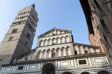 Pistoia (Tuscany), cathedral facade clipart
